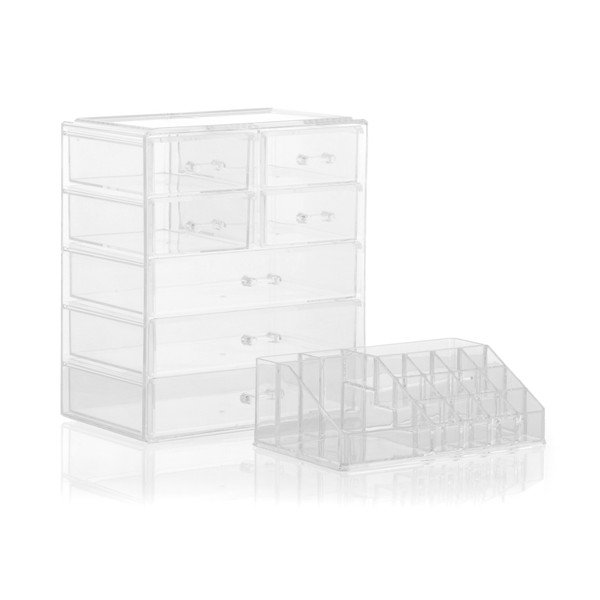 Transparentni kozmetični organizator InnovaGoods-image-3