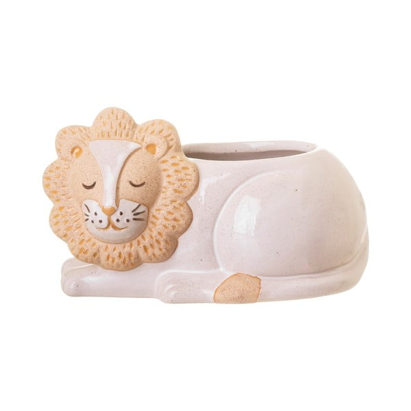 Belo-bež lonec Sass & Belle Leo Lev, ø 7 cm-image-2