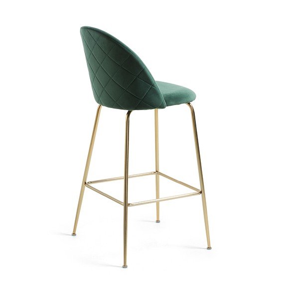 Zelen barski stol Kave Home Mystere-image-3
