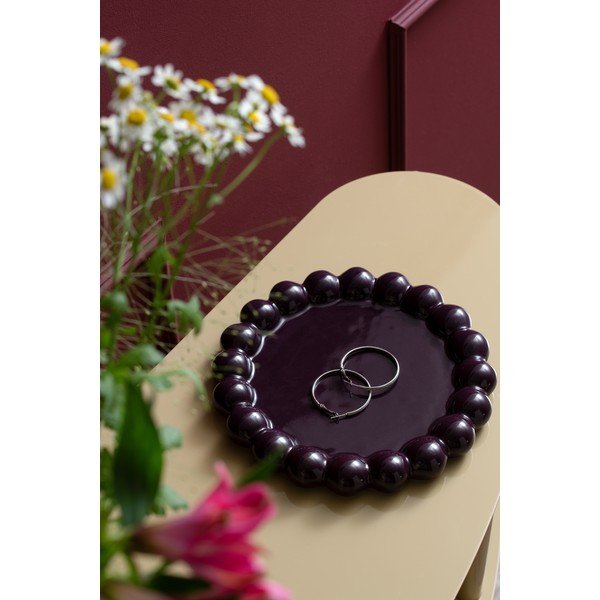 Keramičen dekorativni pladenj ø 20 cm Cadiz Dotty – PT LIVING-image-1