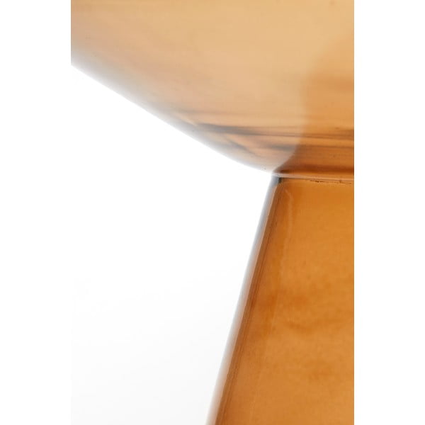 Steklena okrogla stranska mizica ø 37 cm Dakwa – Light & Living-image-3