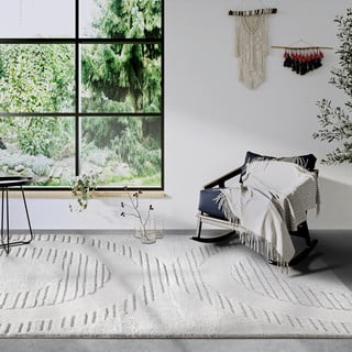 Kremno bela preproga 160x235 cm Bartoux Cream White – Elle Decoration