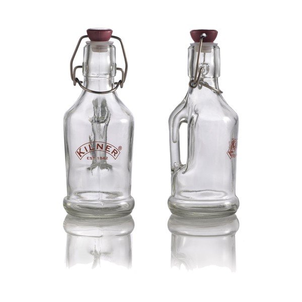 Steklenica z ročajem in plastičnim pokrovčkom Kilner, 200 ml