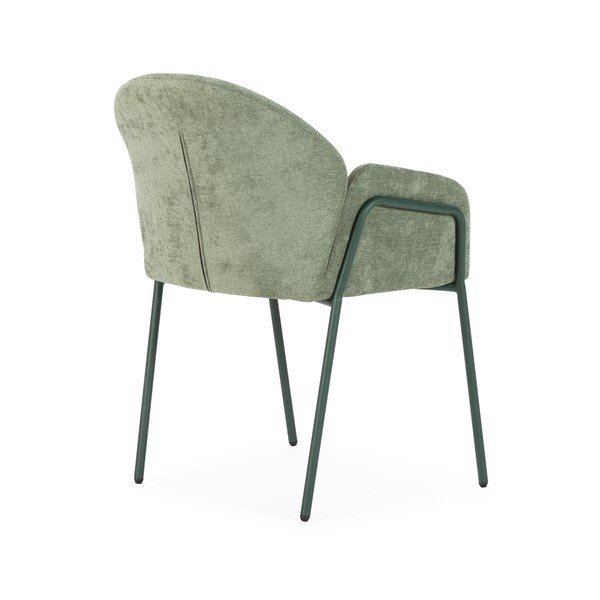 Zeleni oblazinjeni jedilni stoli v kompletu 2 ks Aslin – MOME-image-4