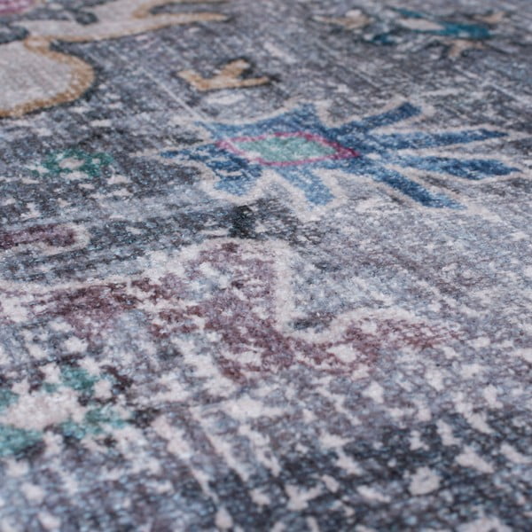 Modro-siva pralna preproga 230x160 cm Millie - Flair Rugs-image-2
