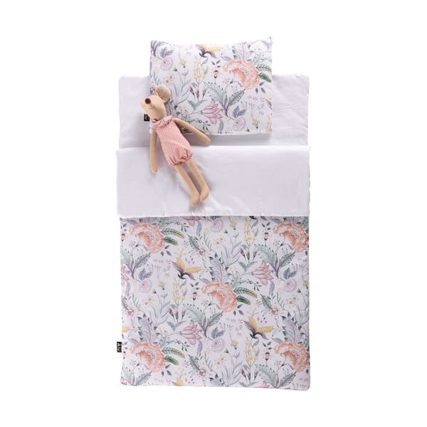 Otroška spalna vreča Flowers - Yellow Tipi-image-1