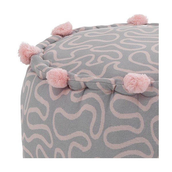 Svetlo rožnat/svetlo siv tabure Tangle – Tomasucci-image-1