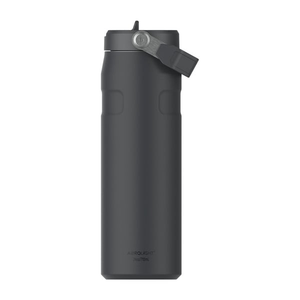 Črna termovka iz nerjavečega jekla 700 ml IceFlow™ Flip Straw 2.0 Tumbler Black – Stanley-image-2