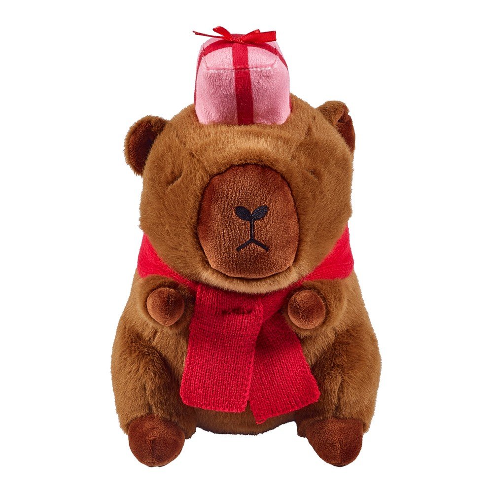 Okrasna blazina 20x30 cm Christmas Capybara