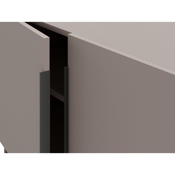 Sivo-bež TV omarica 140x55 cm Titan – Marckeric-image-1