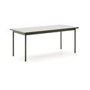 Jeklena vrtna miza 91x182 cm Maurina – Kave Home