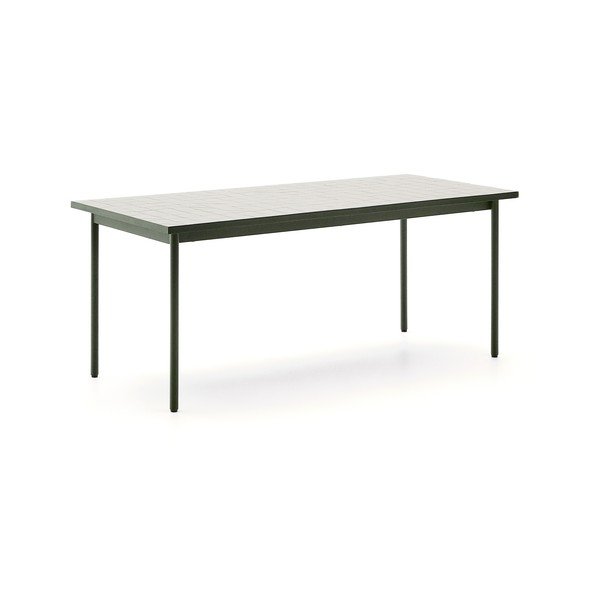 Jeklena vrtna miza 91x182 cm Maurina – Kave Home