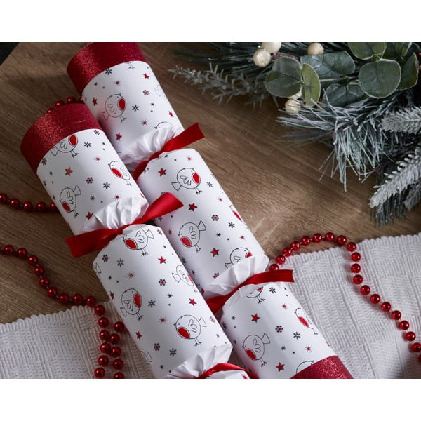 Božične pokalice v kompletu 6 ks Racing Robin – Robin Reed-image-1