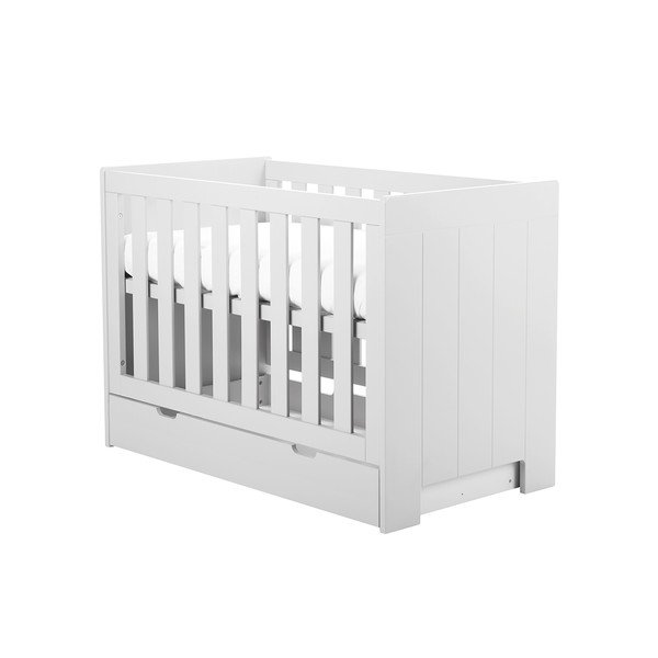 Bela otroška posteljica Pinio Calmo, 120 x 60 cm-image-2