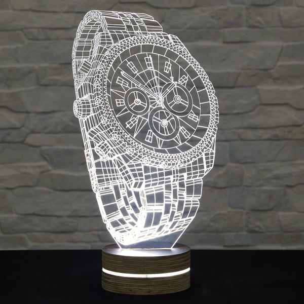 3D namizna svetilka Watch