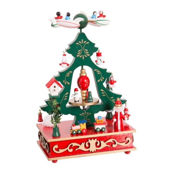 Lesena glasbena igrača (višina 24 cm) Christmas Tree – Casa Selección