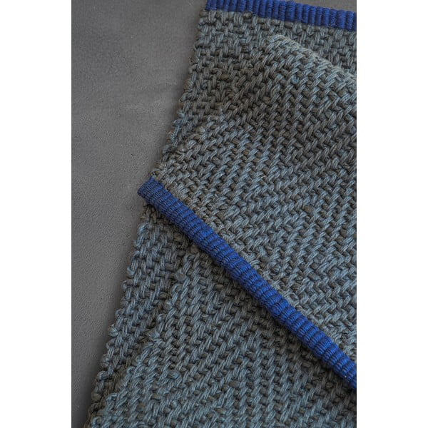 Temno zelen tekač iz jute 80x245 cm Notes – Mette Ditmer Denmark-image-2