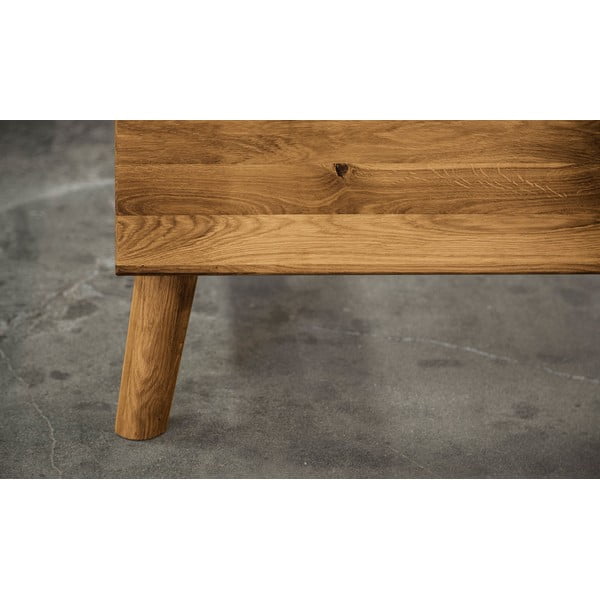 Hrastova zakonska postelja 180x200 cm Greg 2 - The Beds-image-4