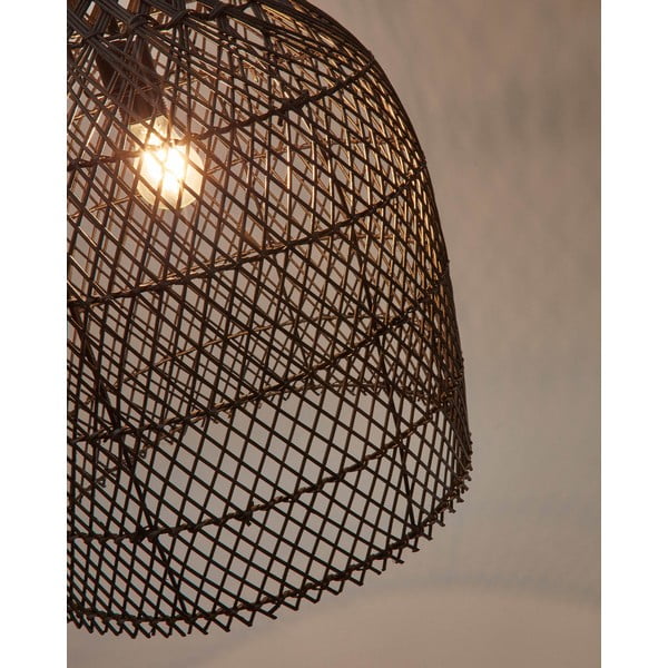 Črno senčilo ø 44 cm Domitila – Kave Home-image-2