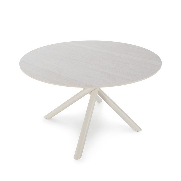 Okrogla jedilna miza s keramično ploščo ø 119,5 cm Talia – Marckeric-image-2