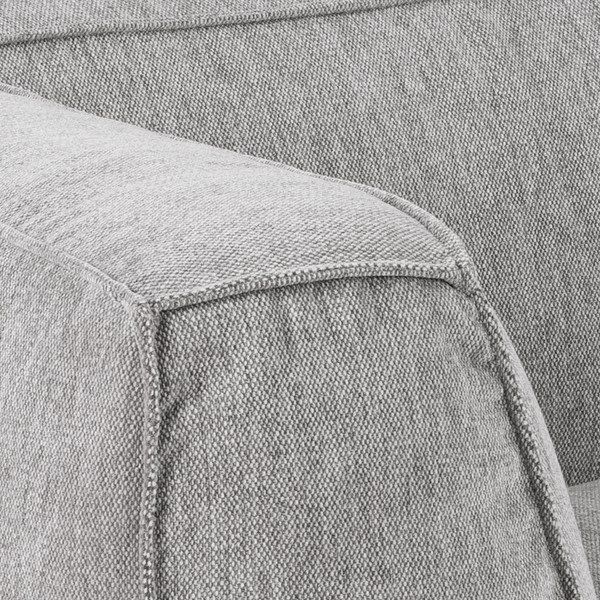 Svetlo siv modularni kavč Bonami Selection Fairfield, 208 cm-image-1