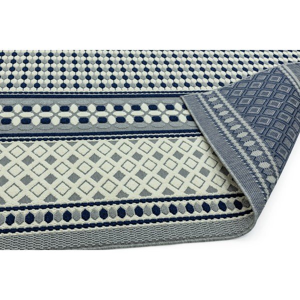 Modro-bele preproga Asiatic Carpets Antibes Geometric, 160 x 230 cm-image-4