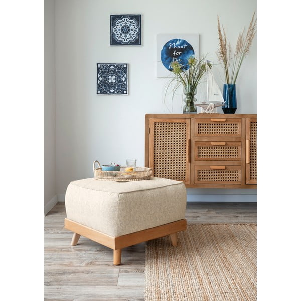 Bež tabure Miuform Dazzling Daisy-image-3