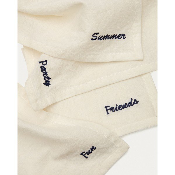 Tekstilni prtički v kompletu 4 ks 40x40 cm Vallcanera – Kave Home-image-2