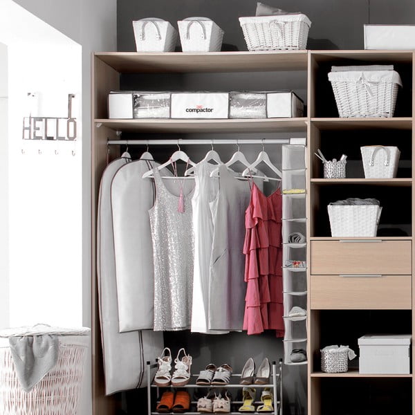 Vakuumske tekstilne in plastične škatle za pod posteljo v kompletu 2 ks 105x45x15,5 cm Life – Compactor-image-3