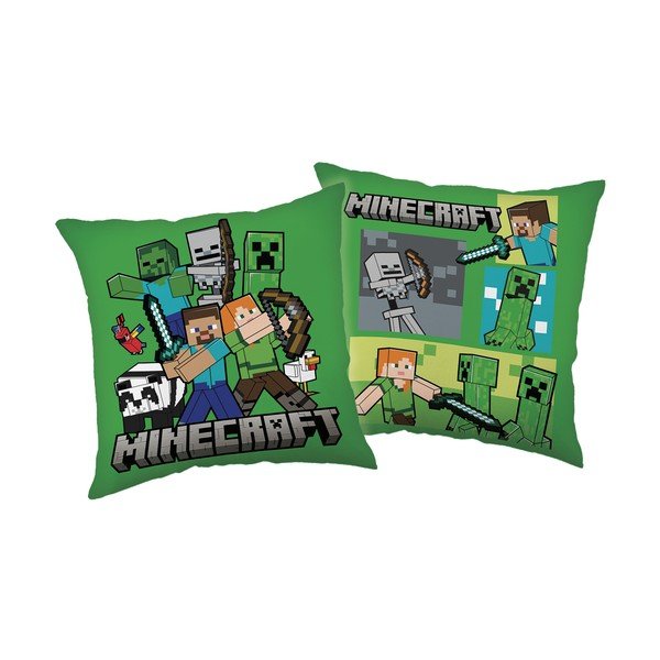 Otroška blazina ø 40 cm Minecraft "Life" – Jerry Fabrics