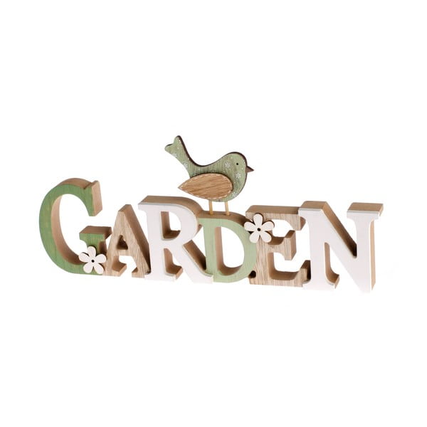 Leseni dekorativni znak Dakls Garden