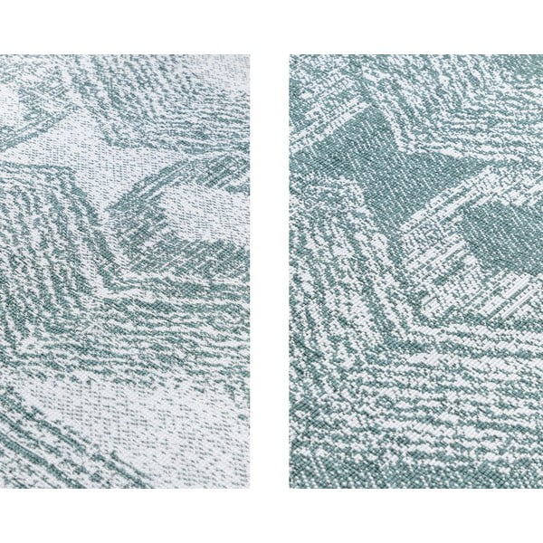 Zelena/kremno bela zunanja preproga 200x290 cm Gemini – Elle Decoration-image-4