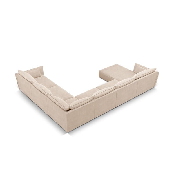 Bež kotni kavč (desni kot) Vanda - Mazzini Sofas-image-3