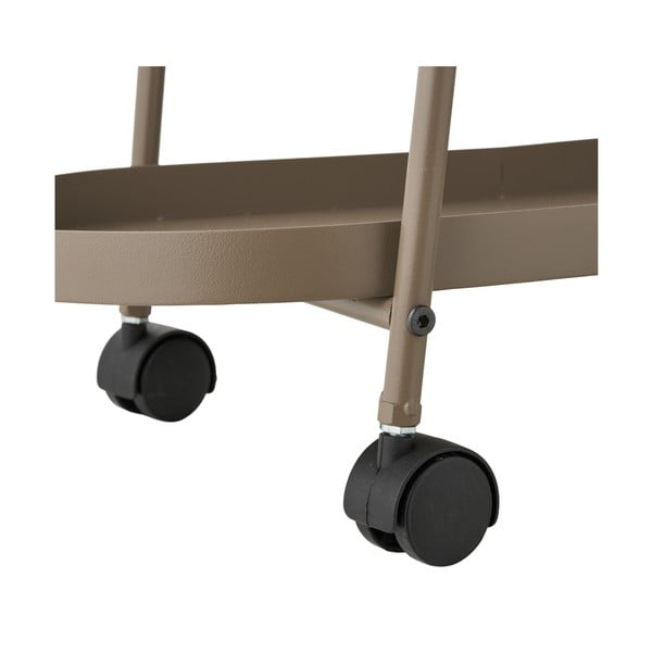 Kovinski servirni voziček na kolesih 27,5x60 cm Empoli – House Nordic-image-4