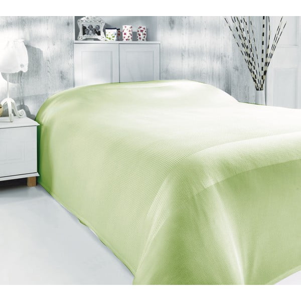 Zeleno posteljno pregrinjalo Dream 200 x 220 cm