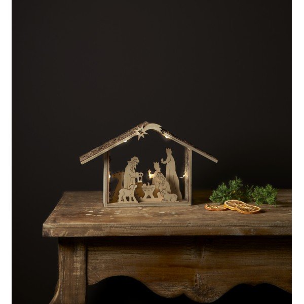 Rjava božična svetlobna dekoracija Yuletide – Star Trading-image-3