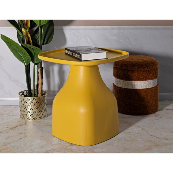 Plastična okrogla stranska mizica ø 48 cm Gea – Mauro Ferretti-image-1