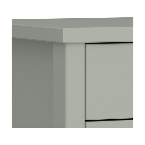 Zelena visoka komoda 53x106 cm Tromsö - Tvilum-image-4