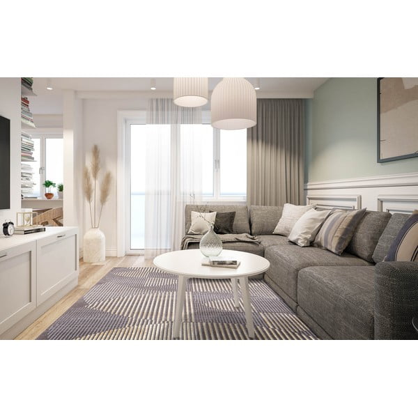 Siva volnena preproga 200x300 cm Shades – Agnella-image-1