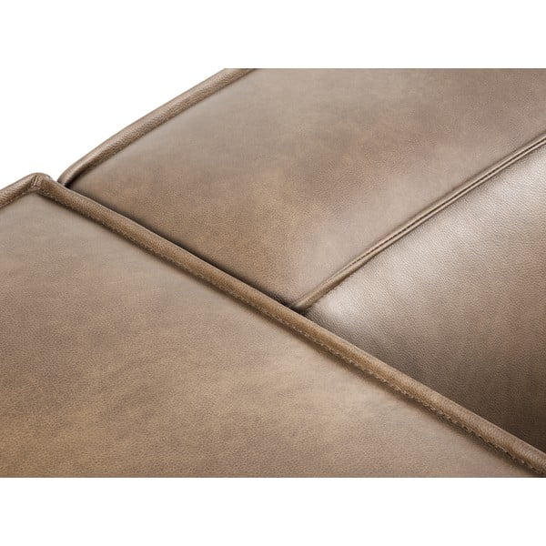 Svetlo rjav usnjen fotelj Madame - Windsor & Co Sofas-image-1