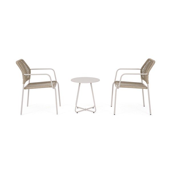 Jeklena okrogla vrtna mizica ø 45 cm Jable – Bizzotto-image-1