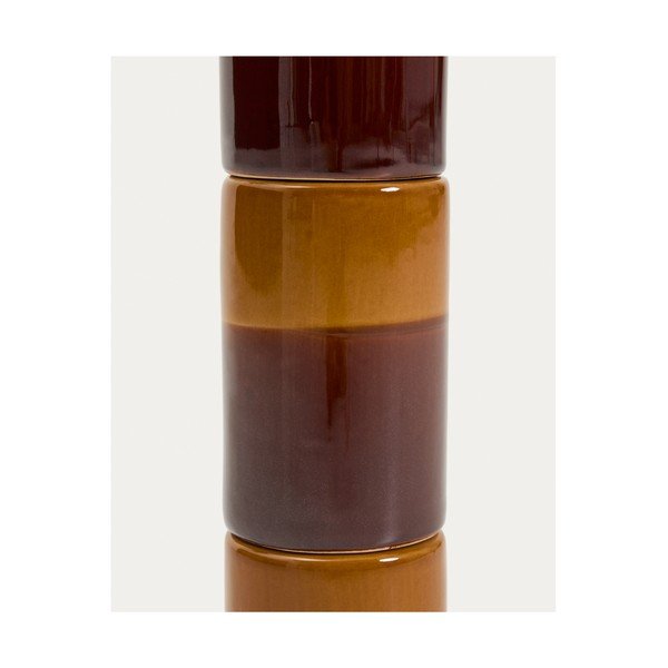 Namizna svetilka s tekstilnim senčilom (višina 61,5 cm) Mavran – Kave Home-image-4