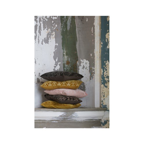 Rjav bombažni vzglavnik BePureHome, 50 x 50 cm-image-2