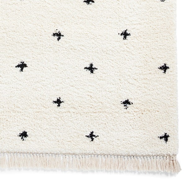 Belo-črna preproga Think Rugs Boho Dots, 120 x 170 cm-image-4