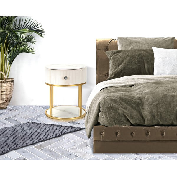 Bež nočna omarica Montpellier - Mauro Ferretti-image-1