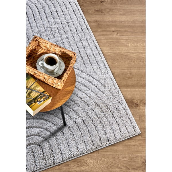 Svetlo siva preproga 200x280 cm Panglao New York Light Grey – Elle Decoration-image-2