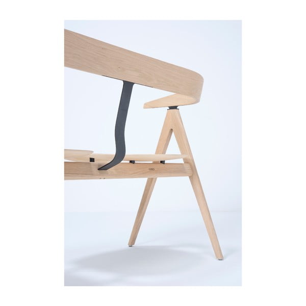 Naravna hrastova klop Gazzda Ava-image-1