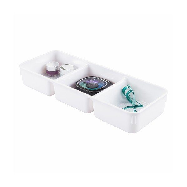 InterDesign Beli organizator za dež, dolžina 34 cm-image-1