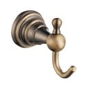 Medeninast kljukast obešalnik Sapho Diamond