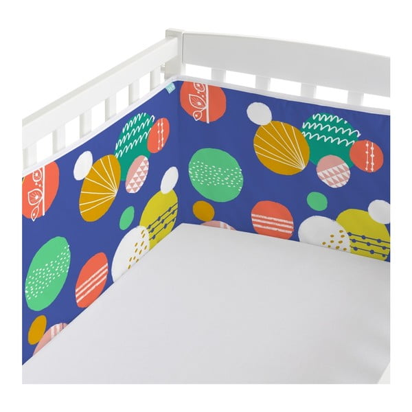 Bombažna zaščitna blazina za posteljico Moshi Moshi Geo Jungle, 210 x 40 cm-image-1
